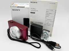 極上美品】SONY Cyber-shot DSC-WX500 レッド オマケ付 ソニー