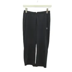 クレージュ courreges パンツ 38 黒 無地 スポーツ クロップド丈 ロゴワッペン /RY ■ECC005のサムネイル
