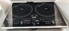 極美品・完品】山善 YAMAZEN 2口IH調理器 IHW-S1460G(B) - メルカリ