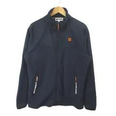 アウトドアプロダクツ OUTDOOR PRODUCTS ジャケット 上着 XL 紺 ネイビー 長袖 スタンドカラー フリース 切り替えデザイン /KK ■ECB005のサムネイル