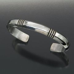美品 Thomas Curtis ナバホ族 バングル サンバースト 37.5mm トーマス