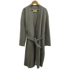 ユナイテッドアローズ UNITED ARROWS コート ウール 38 グレー 無地 ガウンコート 長袖 /RY ■ECD005のサムネイル