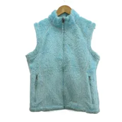 マーモット MARMOT フリースベスト M ライトブルー 無地 ハイネック ノースリーブ /NP ■GY53のサムネイル