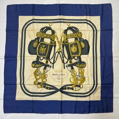 HERMES エルメス カレ90 THALLASA スカーフ タグあり HERMES エルメス カレ90 スカーフ タグ有り - メルカリ