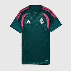 【送料無料・匿名配送】adidas アディダス レアルマドリード 2026/27 公式 Tiro 26 トレーニング シャツ 緑 半袖 新品 正規品のサムネイル