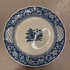 柳山 染付 唐子文様 皿 陶磁器 柳山 染付 唐子文様 皿 陶磁器 - メルカリ