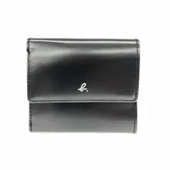 agnes b. VOYAGE アニエスベーボヤージュ 三つ折り財布  がま口/bロゴ/レザー    ブラック レディース / 240001206124のサムネイル