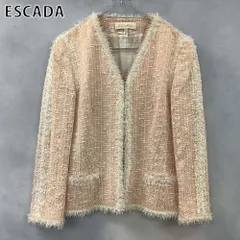 ESCADA エスカーダ ノーカラージャケットのサムネイル