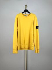 Stone Island コットンクルーネック マスタード Sサイズ - メルカリ