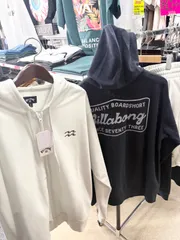 セットアップ可能商品‼️XLあり‼️BILLABONG ビラボン⚫︎長袖　UTILITY パイル　ジップアップ　パーカー　M L XL ネイビー　アイスのサムネイル