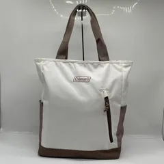 BN9158●Coleman コールマン  2WAYバックパックトート ホワイト系のサムネイル