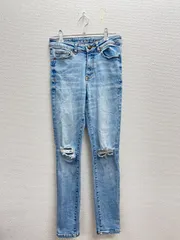 35. ALEXIA STAM アリシアスタン　ダメージ　スキニーパンツ　XSサイズのサムネイル