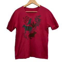 JURGEN LEHL(ヨーガンレール) 半袖Tシャツ サイズM レディース美品  - ピンク×カーキ×ブルーグレー クルーネックのサムネイル