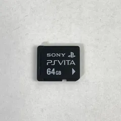 【中古美品】 PlayStation Vita メモリーカード 64GB 【024-260609-MO-02-fuz】のサムネイル