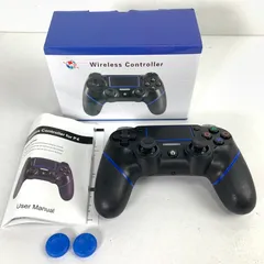 【中古品】 ワイヤレスコントローラー PS4用 使用感有 【024-260609-MO-04-fuz】のサムネイル