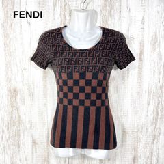 FENDI フェンディ ズッカ柄 タンクトップ 38 FFロゴ Y2K グレー - メルカリ