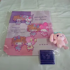 【未使用に近い】Nanaka Suwa(諏訪ななか)×My Melody コラボグッズ 3点セットのサムネイル
