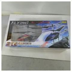 【未使用品】Y.S.N  RC フライングヘリコプター 室内専用 HHR-0088 レッド系のサムネイル