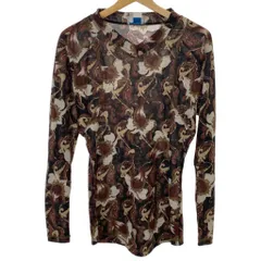 【中古】　Vivienne Westwood　トップス　長袖　Vネック　花柄　SAMPLE　古着　/4304のサムネイル