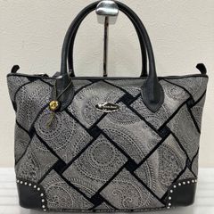 希少】JRAエキゾチックレザー ハンドバッグ ブラック 14-RST-29J