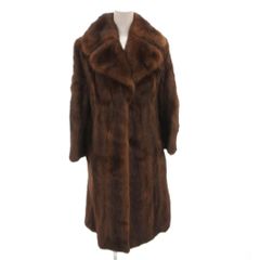 着丈115 SAGA MINK デミバフミンク ロールアップ ファーコート - メルカリ
