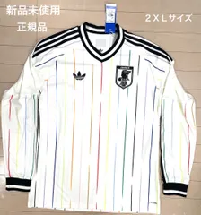 【新品未使用】サッカー日本代表 2026年 アウェイ レプリカ ユニフォーム 長袖2XLサイズ