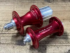 KD395 クリスキング CHRIS KING R45 前後ハブセット シマノ11S 20H/24H OLD100×130mm 赤のサムネイル