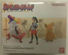 バンダイ ポケモンスケールワールド パルデア地方 ポケットモンスター ネモ&ラウドボーン&パーモット