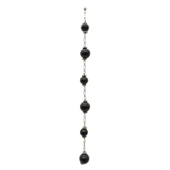 R.ALAGAN ララガン ピアス オニキス ロング チェーン 片耳用 シルバー アクセサリー ブラック レディース 【中古】のサムネイル