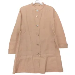 Herno ヘルノ コート リネン スタンドカラーコート アウター 薄ピンク 42 レディース 【中古】のサムネイル