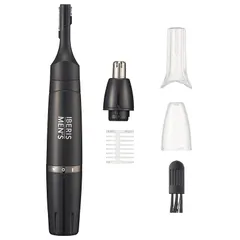 オーム(OHM) 電機 IBERIS メンズ トリマー セット フェイスシェーバー 鼻毛カッター ノーズトリマー 眉毛カット 顔 ボディ MEN'S メンズ トリマーセット 電池式 男性用 電気カミソリ 電気シェーバー HB-FPM1225 1のサムネイル