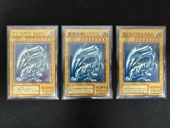 連番 PSA10 海馬セット ブルーアイズ・ホワイト・ドラゴン 青眼の白龍