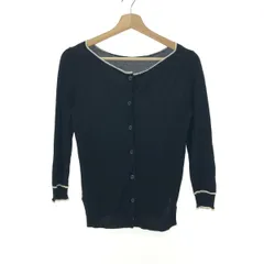 PRADA プラダ カーディガン サイズ:36 パインピング/スリット    ブラック レディース / 240001198706のサムネイル
