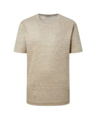 ダックス メンズ リネン 半袖Tシャツ ベージュ 100 105 新品のサムネイル