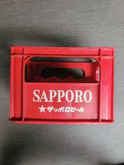 サッポロビール バスケット ミニカゴ イエロー ミニケース 昭和レトロ