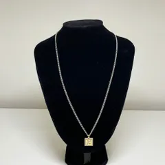 FENDI【フェンディ】FFロゴ ネックレス 60cm シルバー ゴールド アクセサリー ジュエリー レディースのサムネイル
