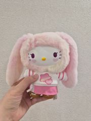 サンリオ PEZ クリアヘッド 4本セット 缶ケース入り未使用 キティ