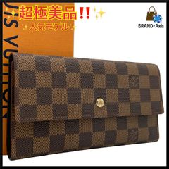 ルイヴィトン ダミエ ポルトトレゾール インターナショナル 三つ折り 長財布 超極美品】ルイヴィトン Louis Vuitton 三つ折り長財布 ポルト