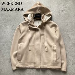 マックスマーラ ジャージー素材 プルオーバーパーカー ベージュ - メルカリ