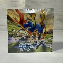未開封BOX・箱に難アリ】 ポケモンカードゲーム ソード V BOX ソード 