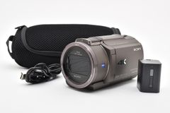 SONY FDR-AX40 4Kビデオカメラ 本体 バッテリー2個付 - メルカリ