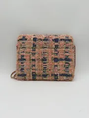 CHANEL シャネル ショルダーバッグ ラージ 22番台 ツイード マルチカラー Bランクのサムネイル