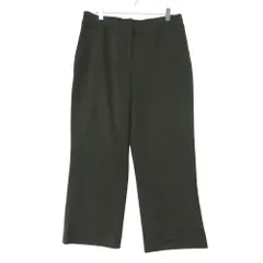LEONARD レオナール パンツ 無地 ストレート ノータック プルオン ブラウン 76【XL】 レディース 【中古】のサムネイル