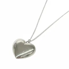 silver necklace シルバーネックレス SVネックレス  ハート    シルバーカラー レディース / 240001208525