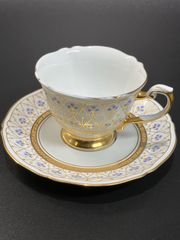 エインズレイ コバルトブルー 金彩 ティーカップ＆ソーサー - メルカリ