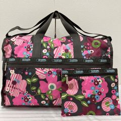 美品】レスポートサック ハワイ限定 コラボ ボストンバッグ 花