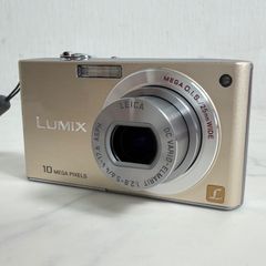 美品✨ Panasonic LUMIX DMC FX66 ゴールド 動作確認済 - メルカリ