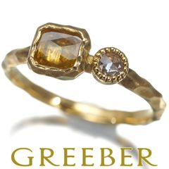 ゴールデン パール 真珠 10.8mm ダイヤ ダイヤモンド 0.46ct ハート 