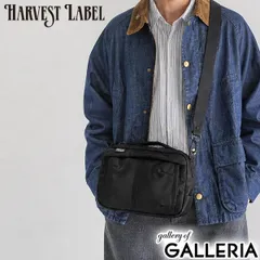 ハーヴェストレーベル ショルダーバッグ 斜めがけバッグ HARVEST LABEL 斜めがけ ショルダー ミリタリー 4.5L A5 防水 撥水 日本製 URBAN CARGO Smart Shoulder HVT-0284 ブラックのサムネイル
