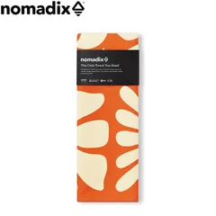 NOMADIX ノマディックス Original Towel Big Flowers Ex Orange 多機能 万能タオル ランニングアクセサリー【1700010276261】陸上・ランニング用品